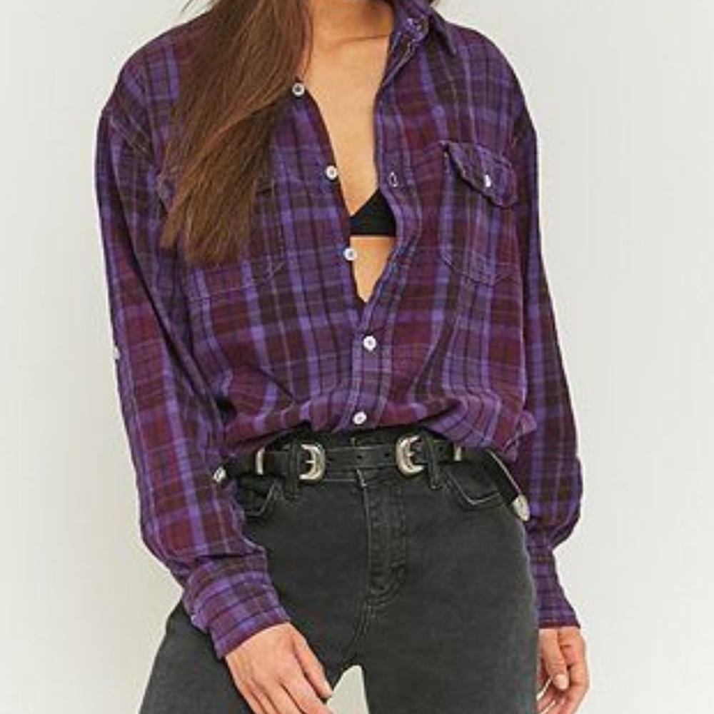 Urban Renewal Vintage Flannel Shirt